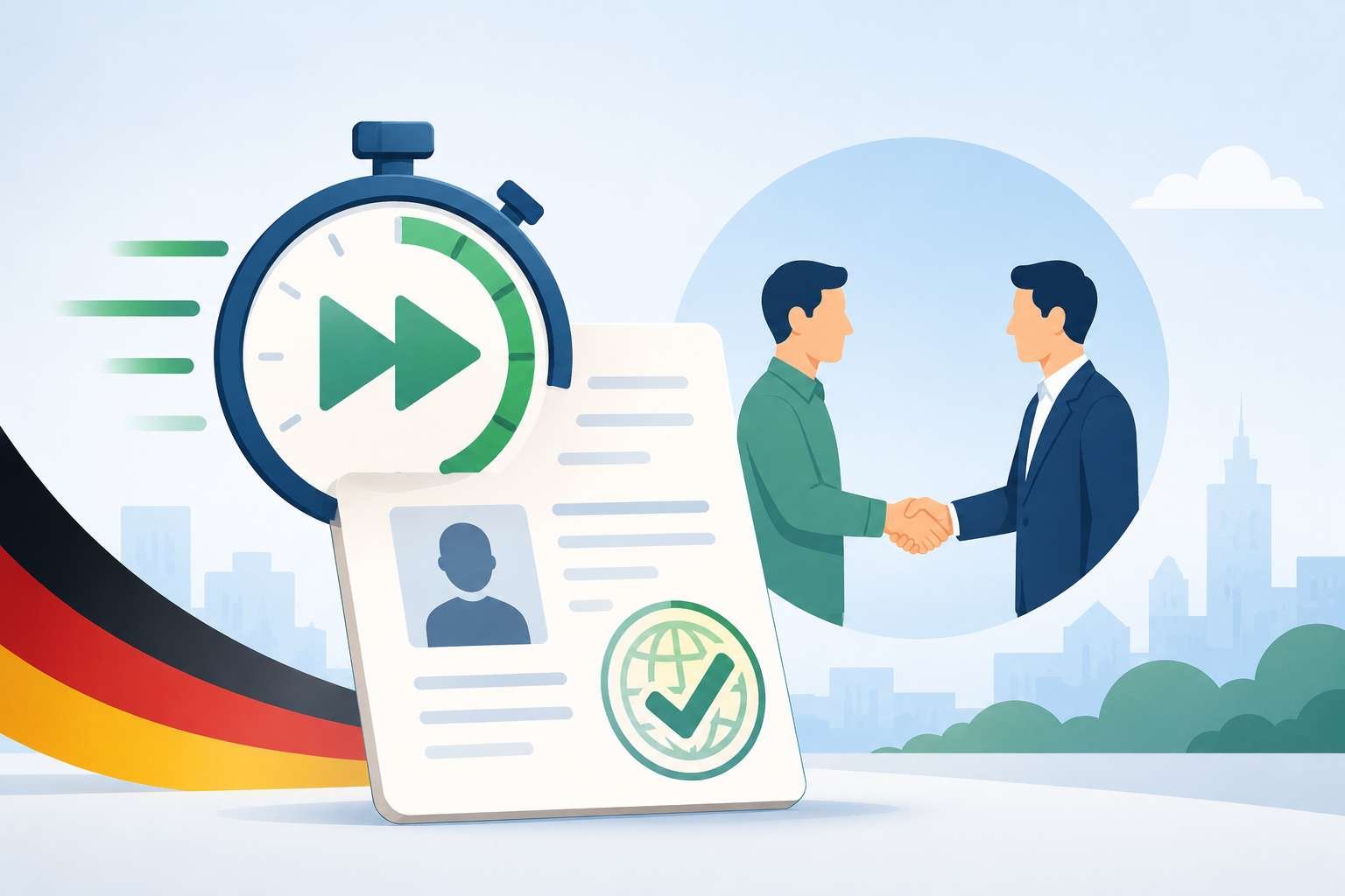 Cover image for Beschleunigtes Fachkräfteverfahren: The Accelerated Skilled Worker Procedure Explained (2026)